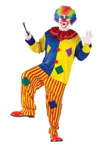 Carnaval Clown Costume cirque Halloween Costume costume ensemble pour hommes
