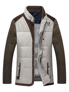 Manteau unique masculin en coton