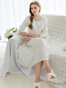 Halloween Costume Vintage Jane Austen orgueil et préjugés Bell blanc manches robe taille haute