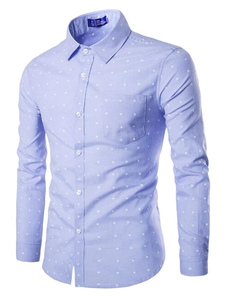 Chemise en coton manches longues