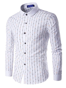 Chemise en coton manches longues