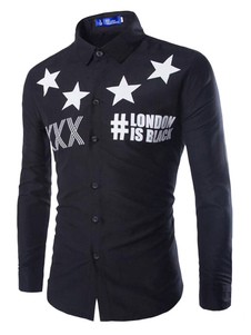 Chemise en coton manches longues