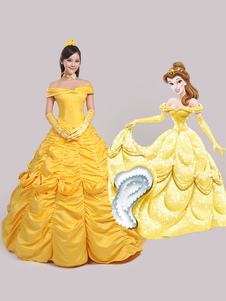 Beauté et la bête Belle Cosplay Costume