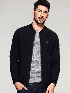 Veste charmante synthétique noir