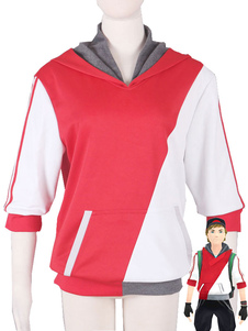 Pocket Monster Pokemon ALLER Trainer mâle Avatar Anime Cosplay veste