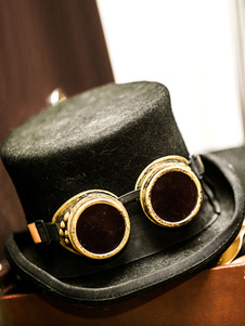 Accessoires Vintage Costume steampunk Halloween Costume chapeau haut de forme masculine