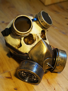 Lunettes Bronze sertie steampunk Halloween Costume masculin de masque