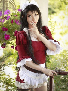 One Piece Baby 5 Cosplay Costume Maid Costume