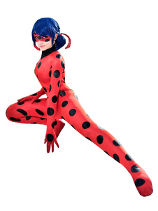 Contes miraculeux de coccinelle Chat Noir coccinelle Cosplay Costume enfant