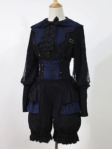 Chemisier lolita en polyester