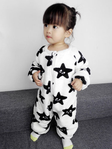 Chance de pyjama Kigurumi étoiles Onesie flanelle combinaison hiver vêtements de nuit pour enfants