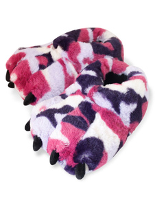 Pyjama Kigurumi ours Onesie griffe multicolore chaussures pour femmes