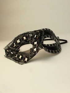 Mascarade œil masque Mardi Gras Costume accessoires masque noir Costume Halloween féminines