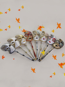 Détachable peint Mardi Gras Costume accessoires Masque Halloween Costume féminin