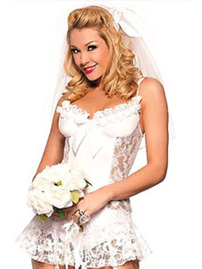 Costume de mariée Sexy blanc tenues