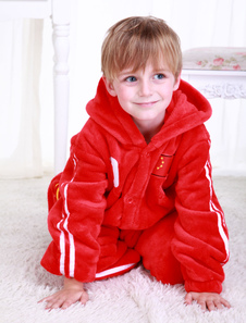 Kigurumi pyjamas World Cup Football chinois équipe Onesie rouge manches longues vêtements de nuit Co