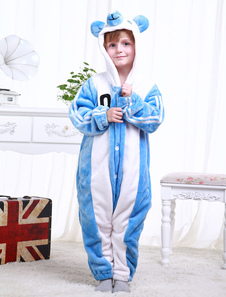 Kigurumi pyjamas World Cup Argentine Onesie bleu Football thème vêtements Costume pour les enfants