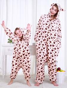 Kigurumi pyjama Dalmatien Onesie Snuggie pour vêtements de nuit adultes animaux