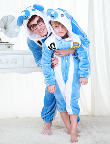 Kigurumi pyjamas World Cup Argentine Onesie bleu Football thème Sleepwear Costume pour les adultes