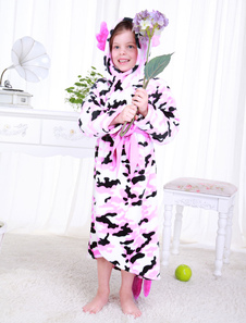 Enfants Onesie pyjamas Purple Camo militaire Costume Kigurumi Sleepwear
