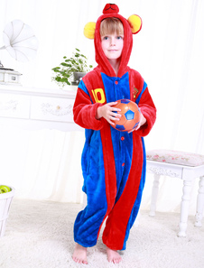 Kigurumi pyjamas World Cup Football Club Barcelone Onesie rouge manches longues Jumpsuit Costume vêt
