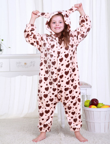 Kigurumi pyjama Dalmatien Onesie Snuggie pour vêtements de nuit enfants animaux