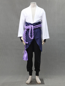 Naruto Shippuuden Uchiha Sasuke Halloween Cosplay Costume pour enfant