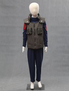 Naruto Hatake Kakashi Halloween Cosplay Costume pour enfant