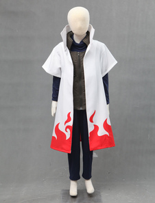4e Yondaime Naruto Hokage Cosplay Costume pour enfant