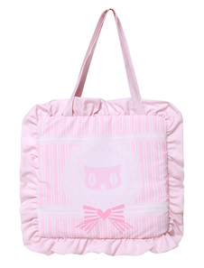 Sweet Lolita sac imprimé chat mignon rose Bow sac à main Lolita