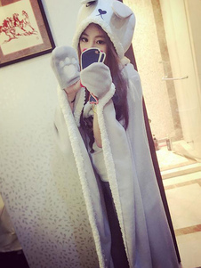 Body adulte pyjama Kigurumi lapin Costume Snuggie animaux gris flanelle Poncho Cap couverture