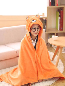 Body adulte pyjama Kigurumi Otaku Umaru Costume Orange Snuggie flanelle Poncho Cap couverture