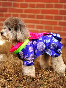 Costume de chien bleu Royal Halloween déguisement coréen avec Bow