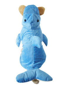 Animaux Halloween Costume bleu ciel clair Dolphin Costume pour chien et chat