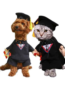 Halloween chat chien Bachelor debout Costume vêtements