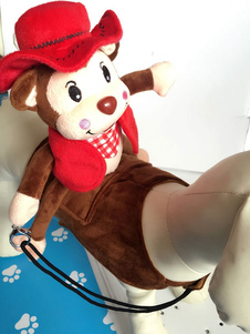 Singe cheval chien vêtements Cartoon Cosplay Costumes Halloween pour animaux de compagnie manteau de
