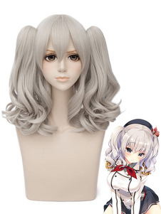 Carnevale Kantai Collection Parrucca cosplay resistente al Calor