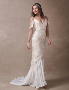 Boho wedding dress