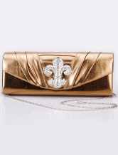 27*10cm Eye-Catching PU Special Occasion Handbags For Bride 