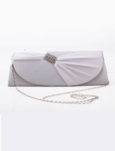 27*9cm Beautiful Brocade Butterfly Pleated Womens Special Occasion Handbag 