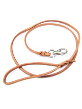 Collier Pour Chien Cuir de Vache Jaune Chéri (Diamètre)  120cm *5mm
