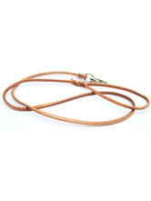 Collier Pour Chien Cuir de Vache Jaune Chéri (Diamètre)  120cm *5mm