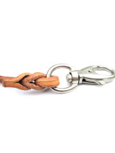 Collier Pour Chien Cuir de Vache Jaune Chéri (Diamètre)  120cm *5mm