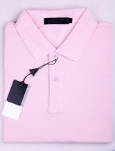 Coton Rose 60% 40% Terylene manches courtes Polo Hommes