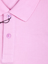 Coton Rose 60% 40% Terylene manches courtes Polo Hommes