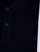 Refroidir noire 60% coton 40% polyester Col de préparation de lit Mens Polo