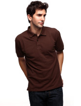 Café Coton 60% 40% polyester manches courtes Polo Hommes