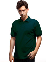 Green Cotton 60% 40% Terylene manches courtes Polo Hommes
