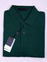 Green Cotton 60% 40% Terylene manches courtes Polo Hommes