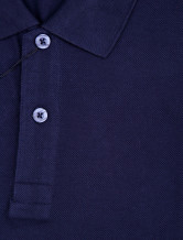 Jean bleu 60% coton 40% polyester manches courtes Polo Hommes